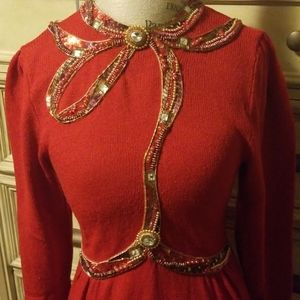 Vintage Pat Sandler for Wellmore Sweater Dress, 8